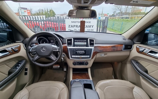 Mercedes-Benz GL cena 115900 przebieg: 182659, rok produkcji 2013 z Mosina małe 352